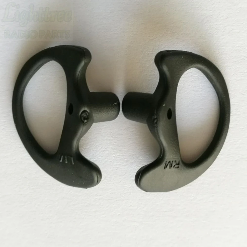 40 unidades (20 pares de izquierda y derecha) de silicona negra de alta calidad para auriculares-0