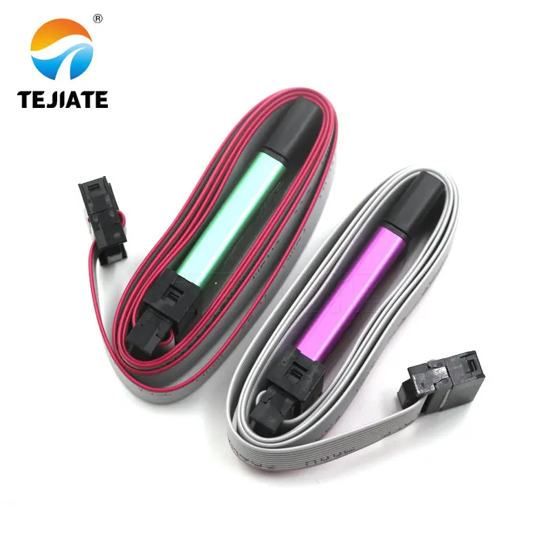 Эмулятор программного программатора AVR JTAG ICE USB (алюминиевый корпус + защита от
