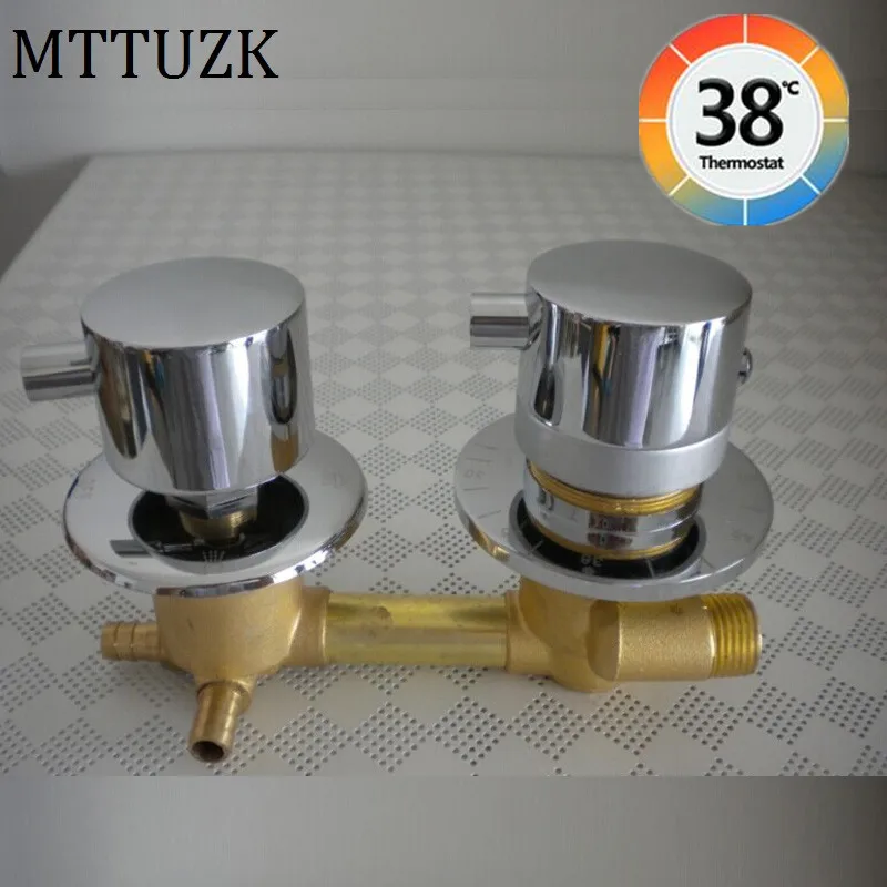 MTTUZK настенный термостатический смеситель для душа 2/4/5 способа выхода воды