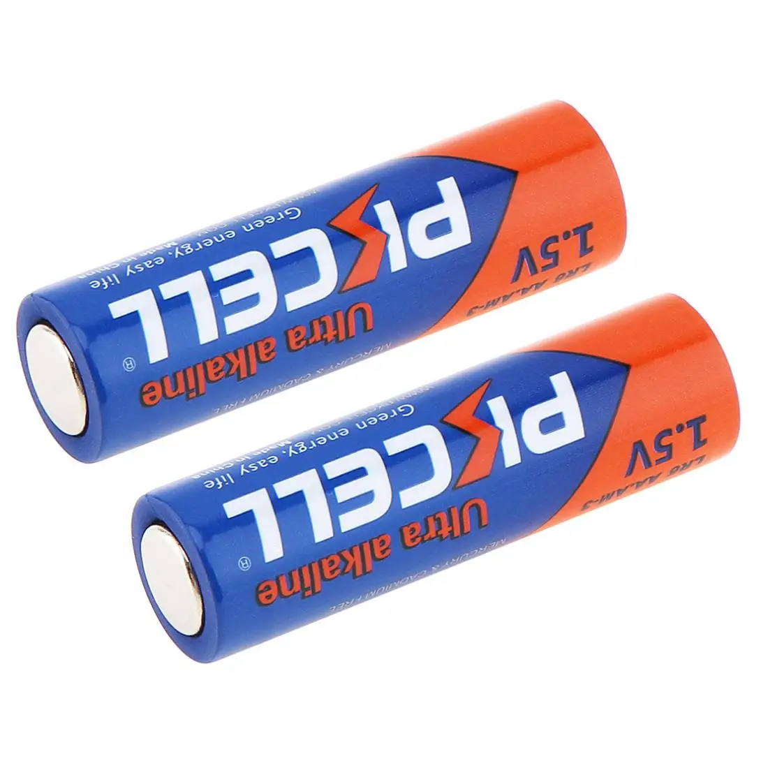 PKCELL 4pcs AA LR6 1.5V MN1500 Alkaline Dry Battery E91 AM3 Primary Batteries for Camera / Mouse Shaver High Quality|Батарейки| |