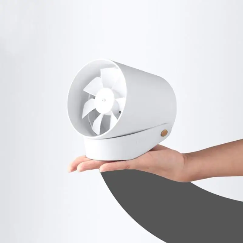 Xiaomi VH мини-вентилятор портативный вентилятор USB Mijia Ультра тихий умный сенсорный летний двухлистный Домашний Настольный вентилятор