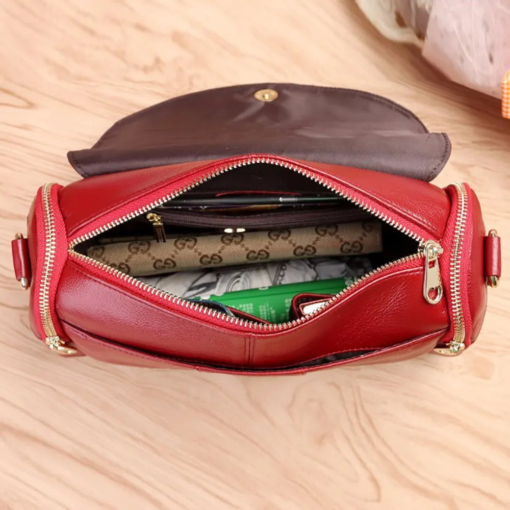 Сумка мессенджер из натуральной воловьей кожи на одно плечо для женщин|handbag new|brand