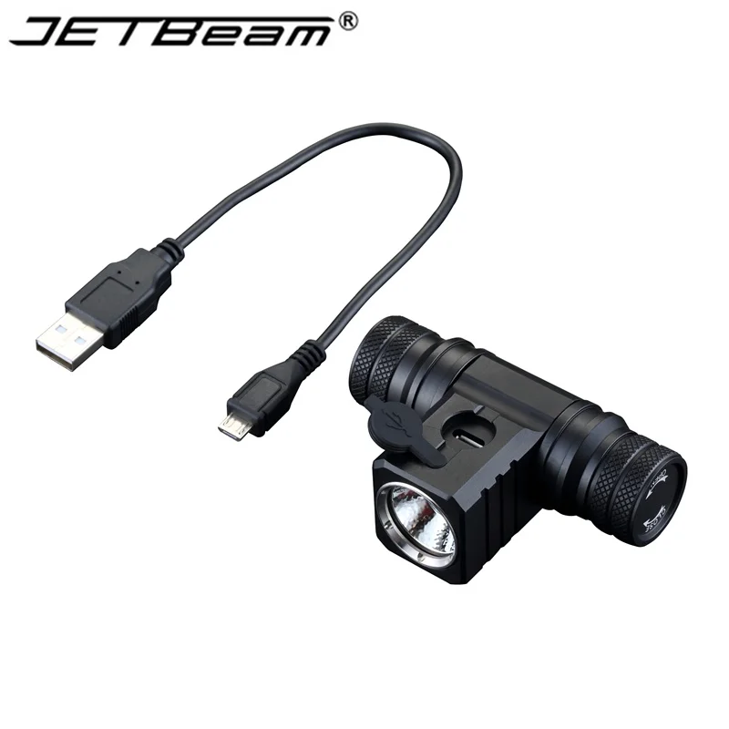 Налобный фонарь Jetbeam HR25 Cree XM-L2 800 люмен 18650+ 1 шт. налобный фонарь Jetbeam 2400 мАч 18650 аккумулятор