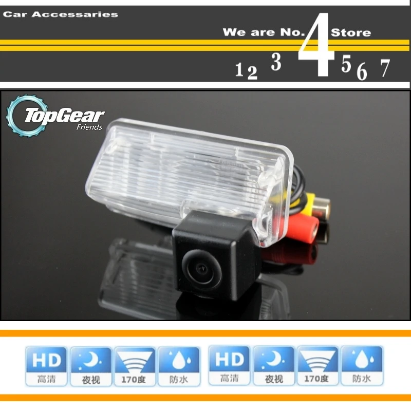 Car Camera For TOYOTA Crown / Majesta S180 12 S200 13 S210 14 High Quality Rear View Waterproof Back Up NTSC | RCA Автомобили и