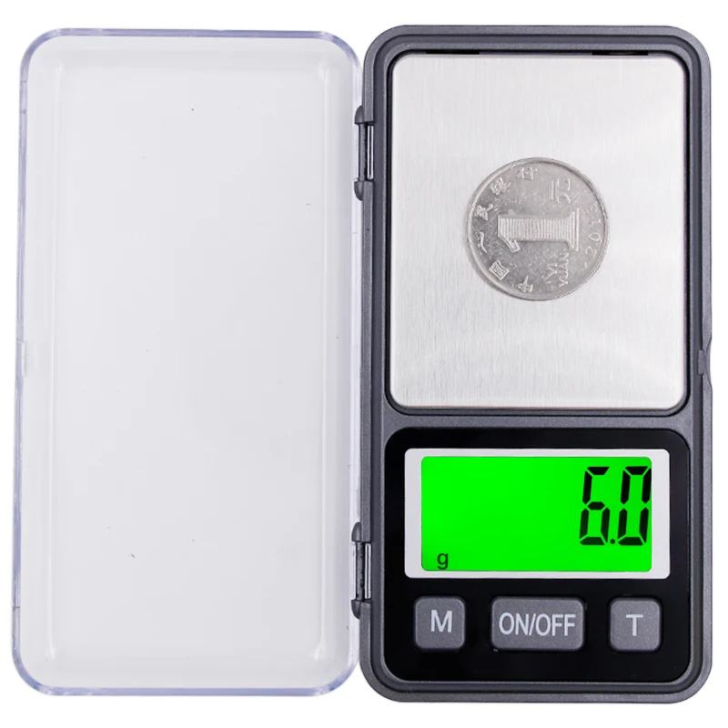 

1KG 1000g 0.1g Precision Standard Weight weighing balance portable Digital Electronic Pocket jewerly Scale with large screen 20%