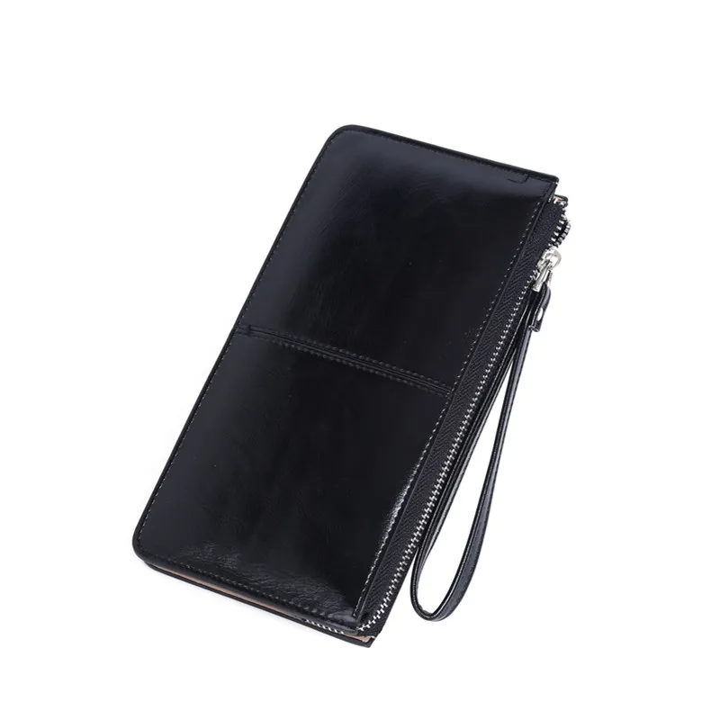 Женский Повседневный Кошелек baellery из искусственной кожи на молнии длинный