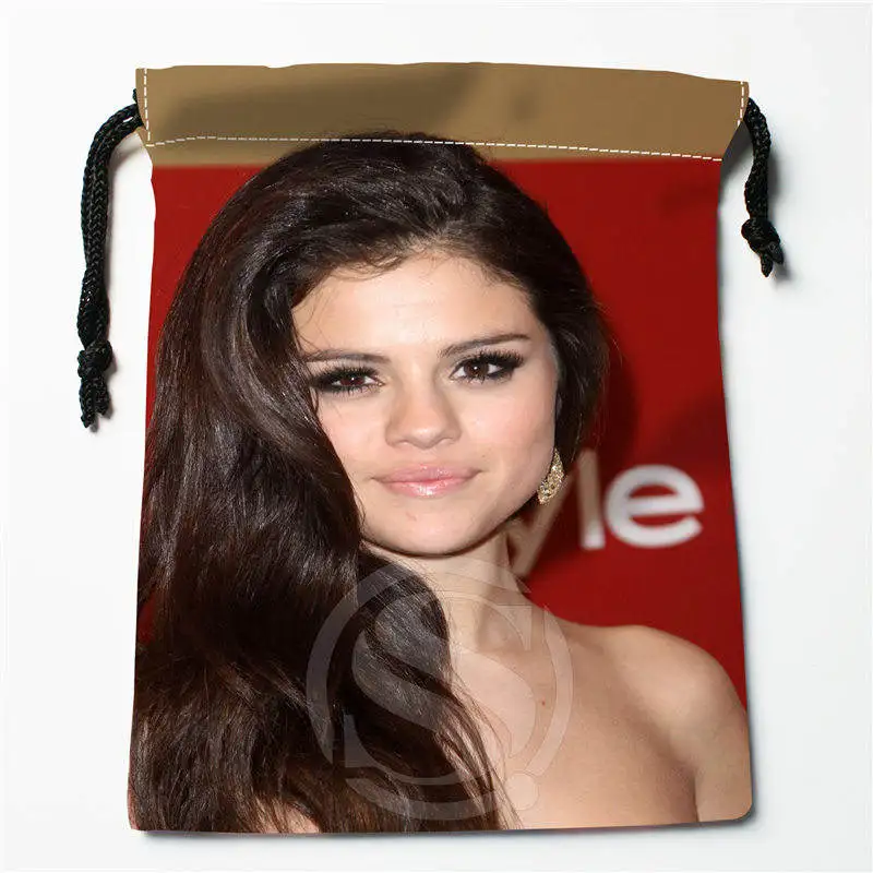 T &amp w121 Новый selena gomez j Пользовательские Печатные получить Мешок Тип Сжатия мешки