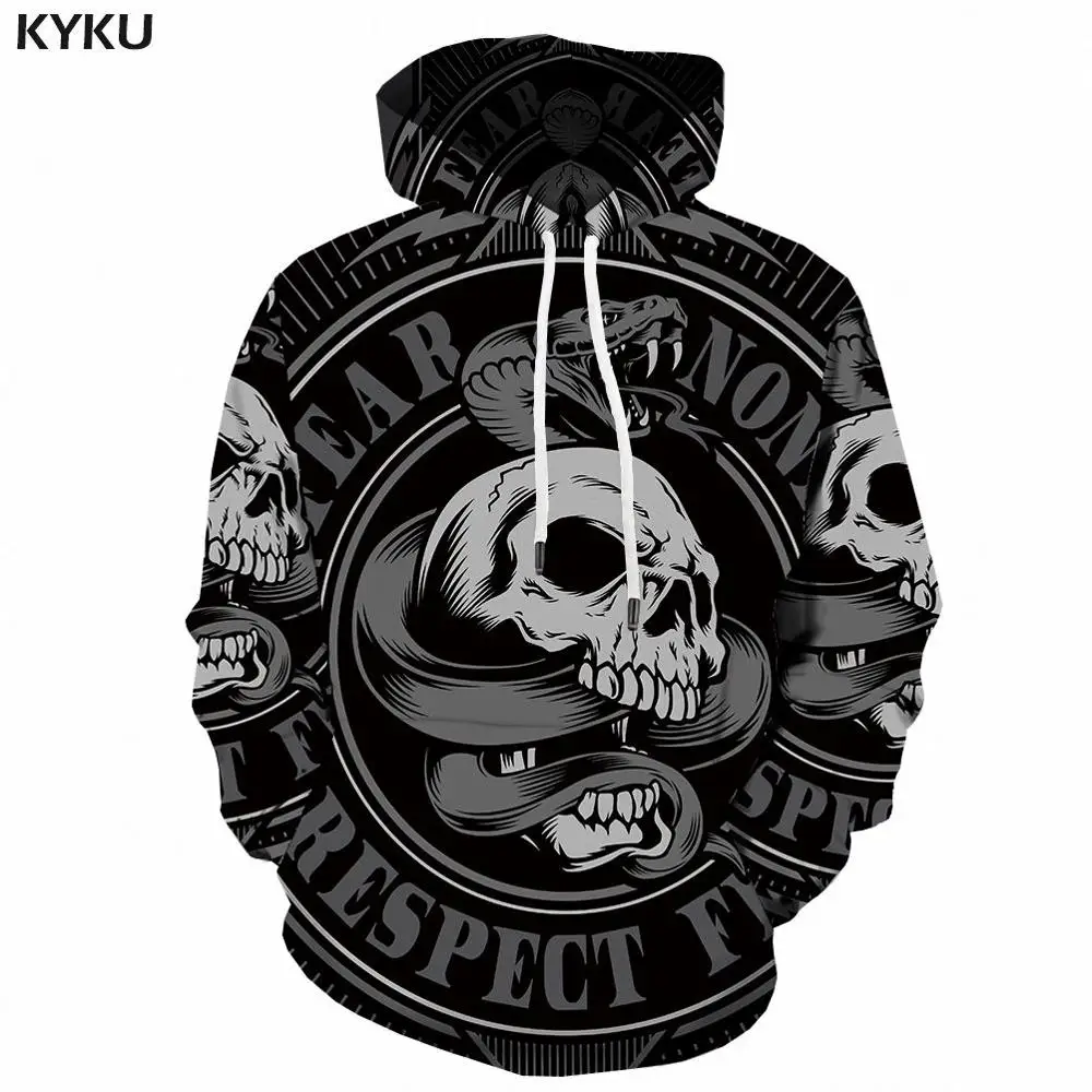 3d hoodies 15 KYKU Орел толстовка мужская уличная 3D толстовки аниме 3d принт толстовка с капюшоном животное мужская одежда повседневные толстовки мужские новые - Цвет: 3d hoodies 15