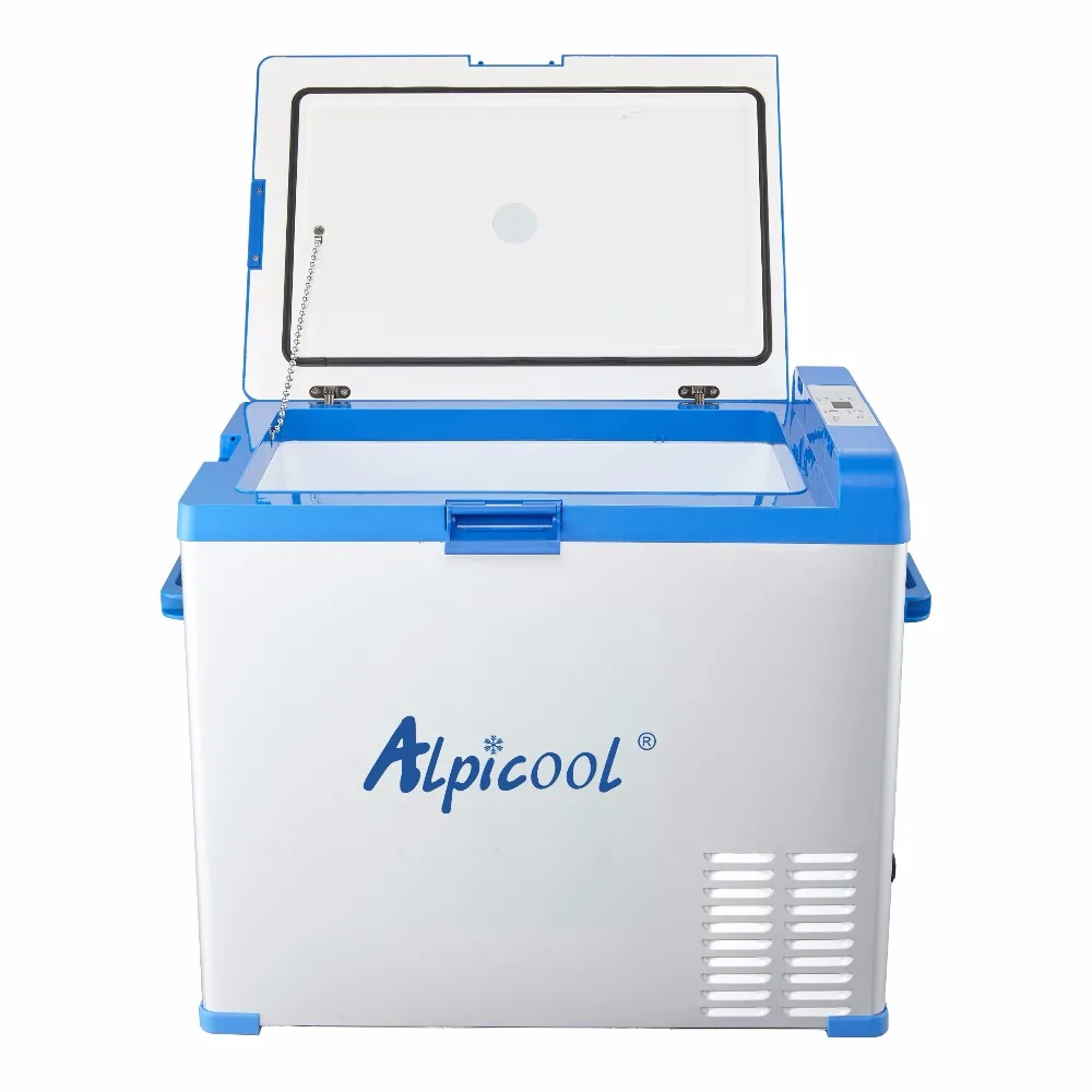 Alpicool серии 50L Новый компрессорный морозильник автомобильный холодильник AC 12 В DC24V