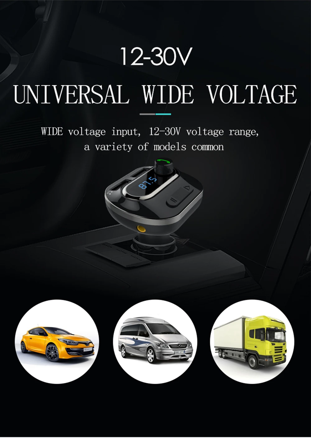 FM передатчик Bluetooth fm-модулятор автомобилей Bluetooth гарнитуры Car Kit MP3 аудио плеер Dual USB Автомобильное Зарядное устройство с ЖК-дисплей дисплей