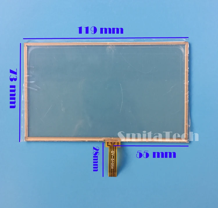 5 0 дюймовый универсальный промышленный TFT ЖК-дисплей SH500J01Z HLSJ050GO-550 с сенсорным