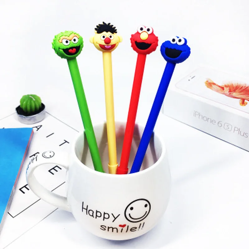 1 шт. Мультяшные аниме гелевые ручки канцелярские принадлежности кавайная ручка 0