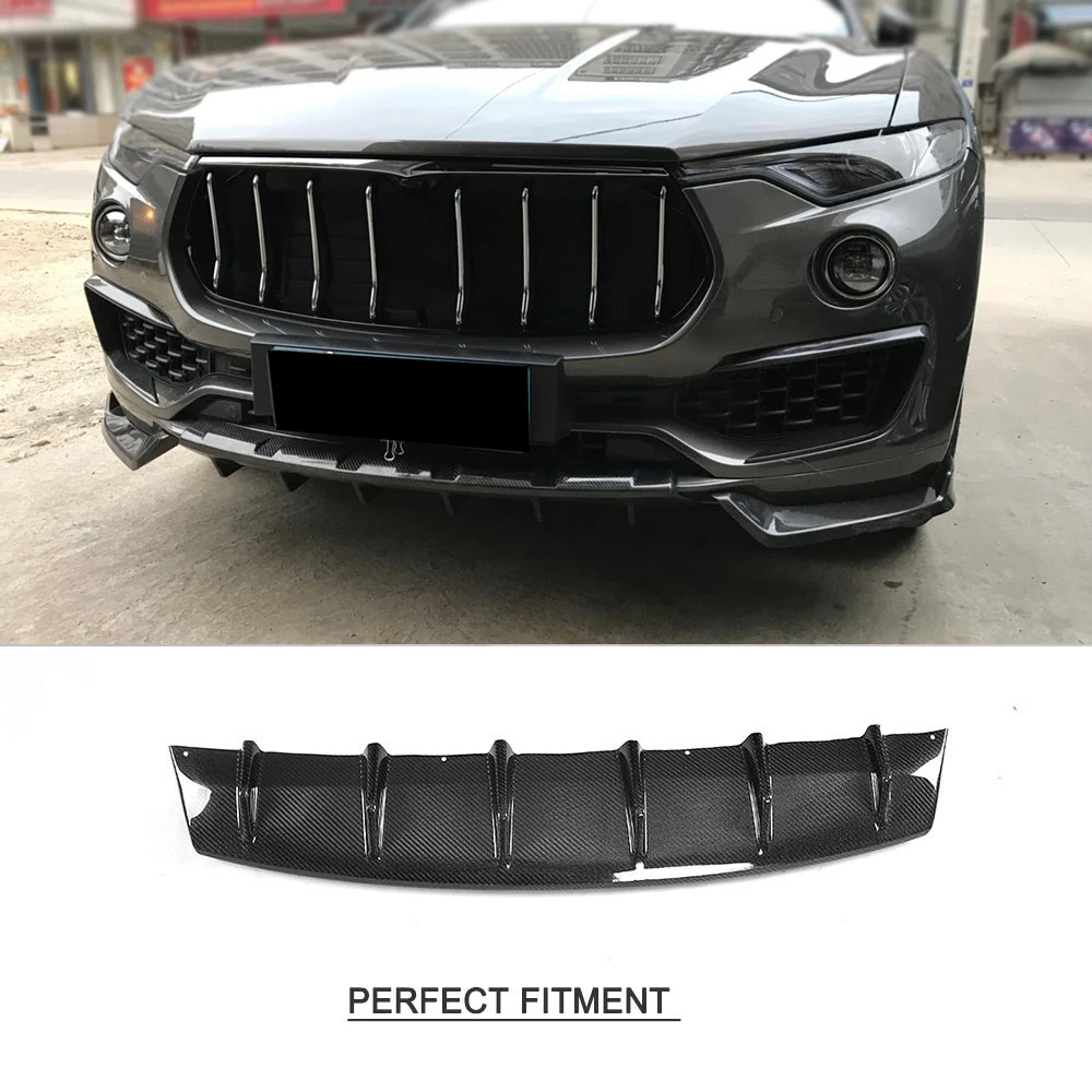 Гоночный бампер передняя губа диффузор для Maserati Levante 4 Door 2016 2017 наборы тела из