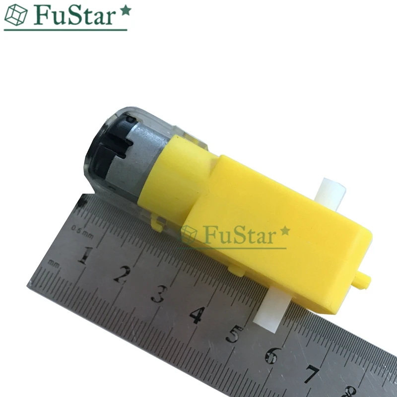 1 шт. TT Motor 130motor Smart Car Robot Gear DC3V 6V DC интеллектуальное автомобильное шасси Four Drive Hot