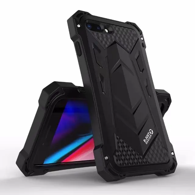 R JUST чехол для iphone 7 8 SE 2020 противоударный водонепроницаемый металлический +