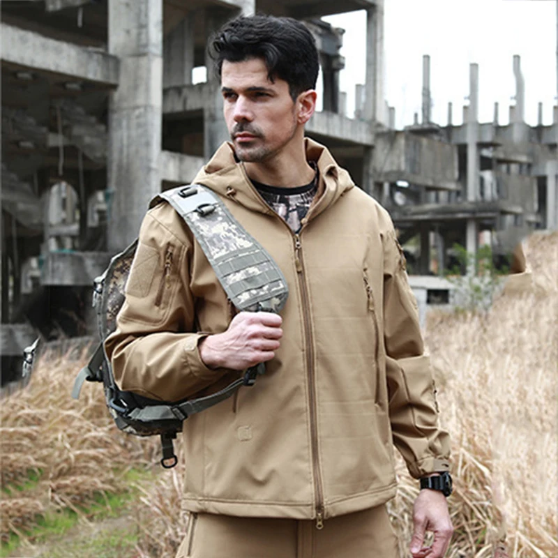 MASCUBE водонепроницаемое ветрозащитное теплое пальто камуфляжная армейская