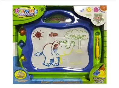 1pcs random color Детская магнитная доска для рисования обучающая игрушка мультяшная детская доска для рисования Магнитная детская маленькая доска подарок - Цвет: 1pcs random color