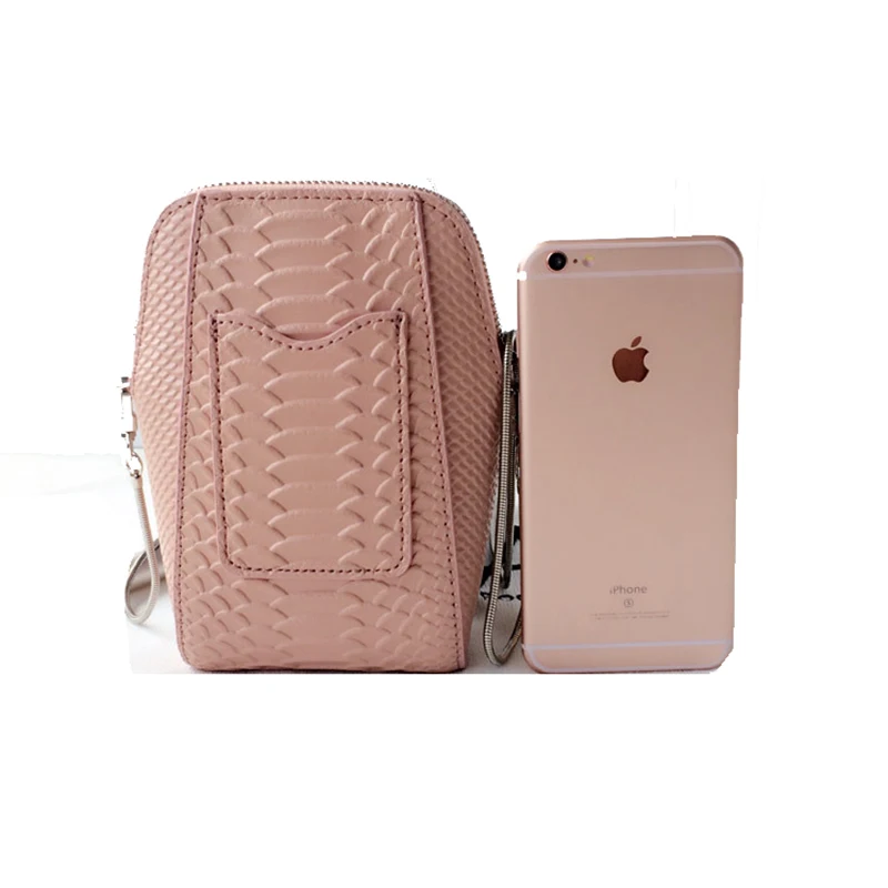 Женская сумка из натуральной кожи с имитацией под крокодила|travel handbag|genuine leather