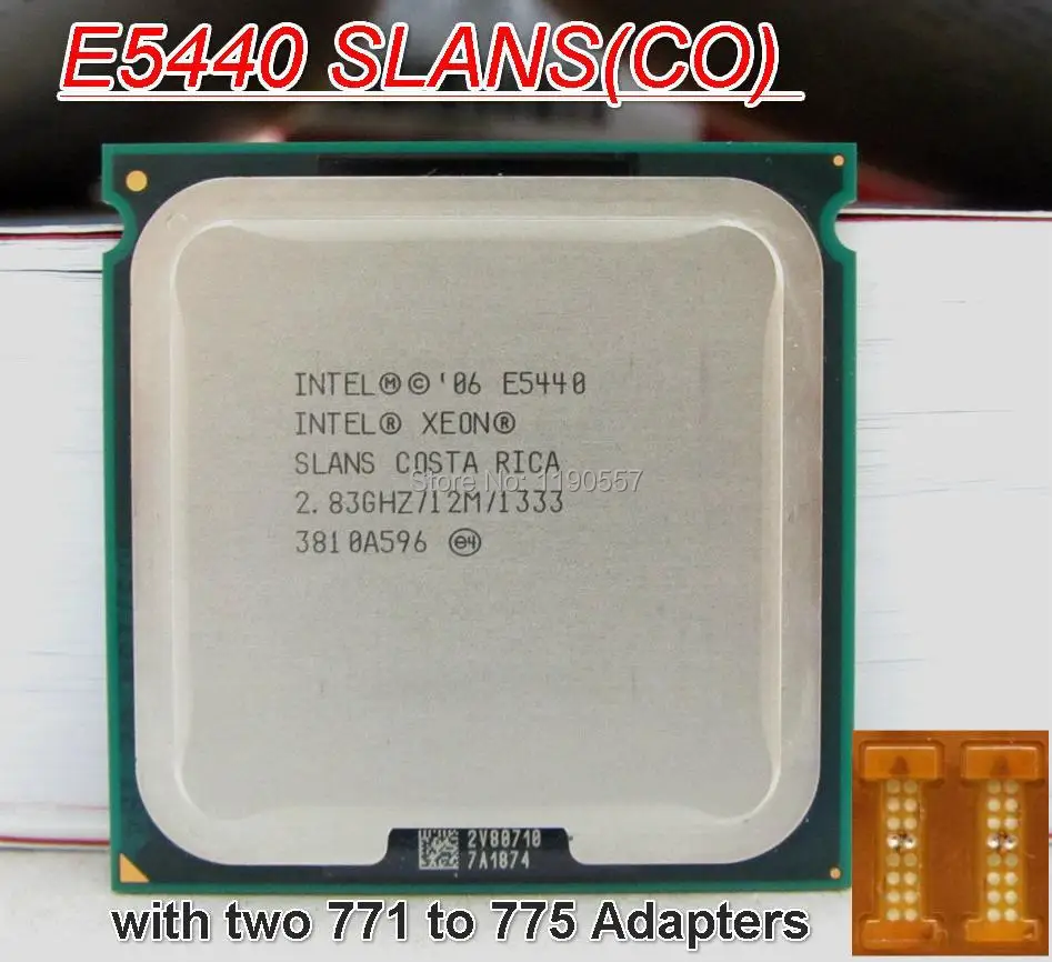 Intel xeon e5440 процессора 2.83 ГГц 12 МБ 1333 мГц quad core lga771 сервер | Компьютеры и офис