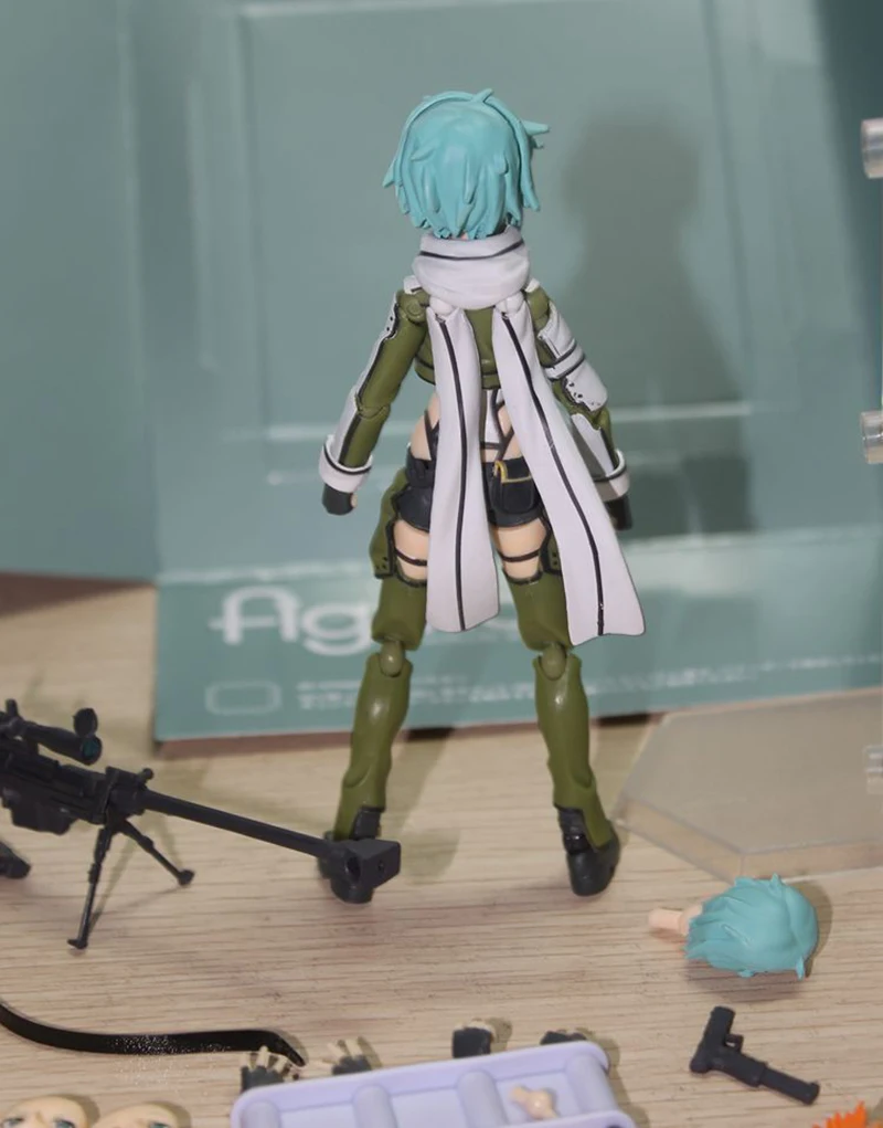 Apaffa 15 см эльф фехтовальщик Shino Kazuto Asuna фигурка игрушки Figma Sword Art Online Аниме ПВХ Коллекционная модель игрушки BN133