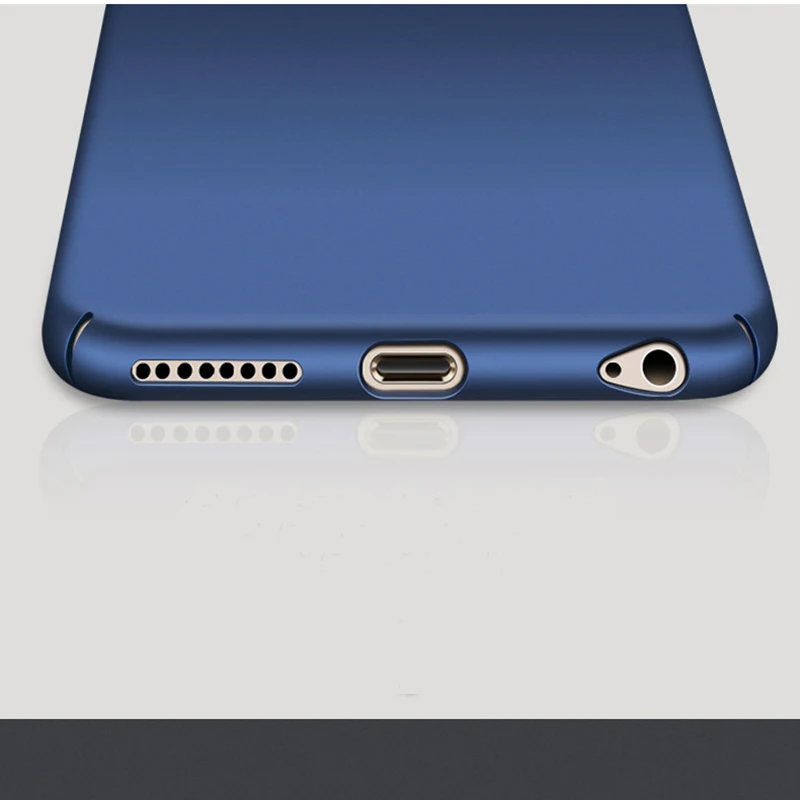 Ультра-тонкий матовый чехол Coque для iPhone 7 Plus Крышка Plus/6/6 S/8 X твёрдый Fundas 6 плюс 32/64/128