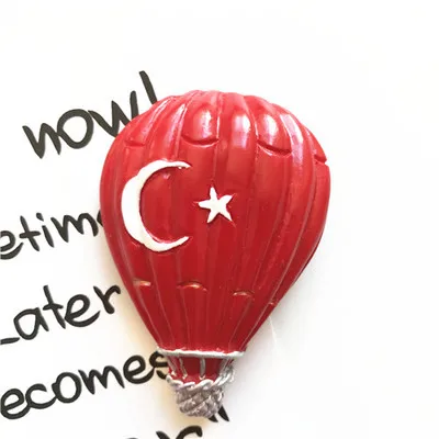 Turkey Национальный воздушный шар холодильник магнит стикер магнит украшение на холодильник туристический сувенир - Цвет: Turkey