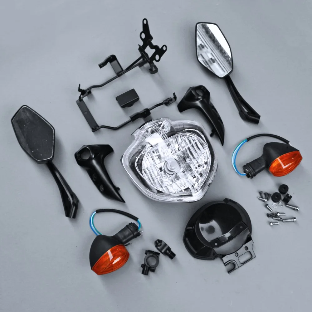 Подходит для FZ6N FZ6 FZ 6N 2004 2006 2005 мотоциклетная передняя фара в сборе|Крышка мотора| |