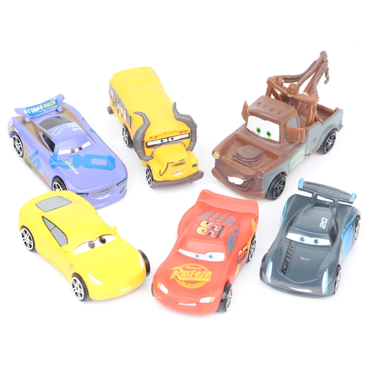 Disney Pixar Машинки 3 6 шт./лот 7 см Фигурки мини ПВХ фигурку Модель Куклы Классические