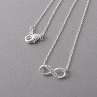 daisies one piece pendant necklace sterling tiny infinity gift wedding for girl women