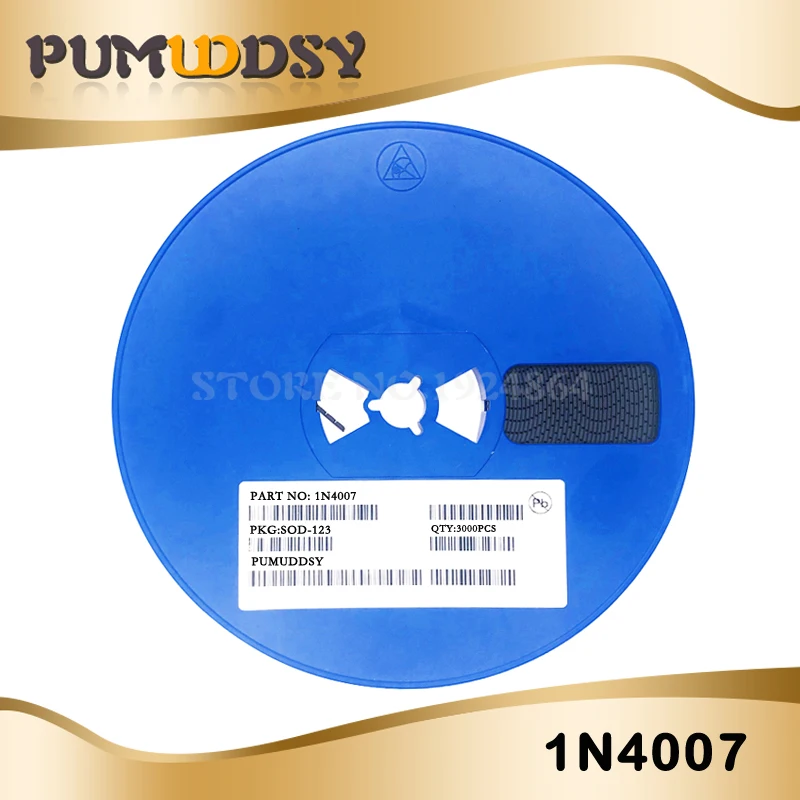 100PCS SMD диод 0805 SOD-123 1N5819 1N4007 1N4148 SOD123 SOD-323 1206 1N4148WS 1N5819WS B5819WS SOD323 | Электронные