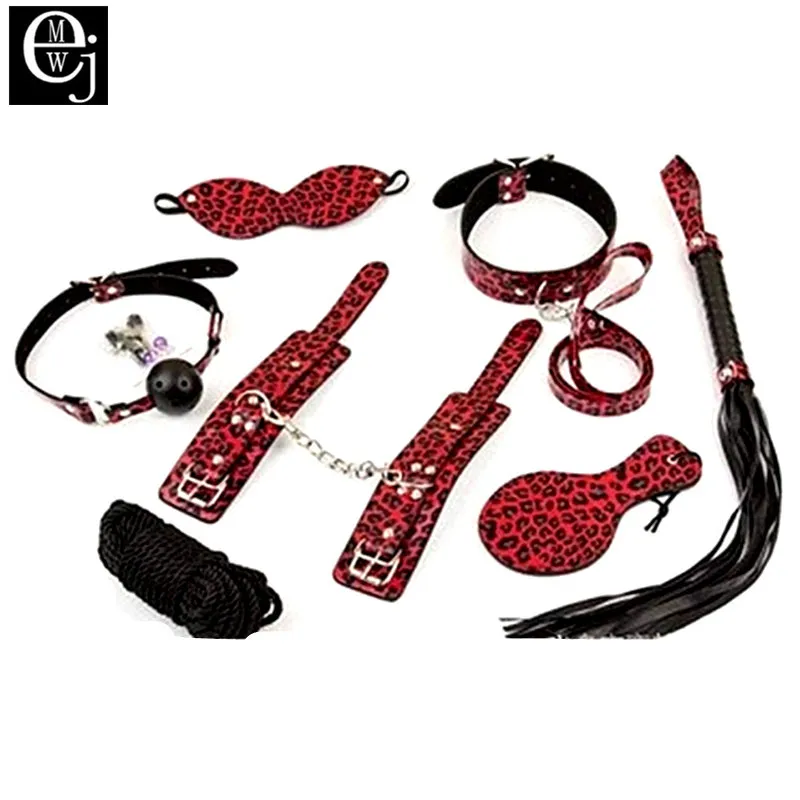 Новинка секс игрушка Леопард 8 шт./компл. игрушки для пар БДСМ бондаж Фетиш