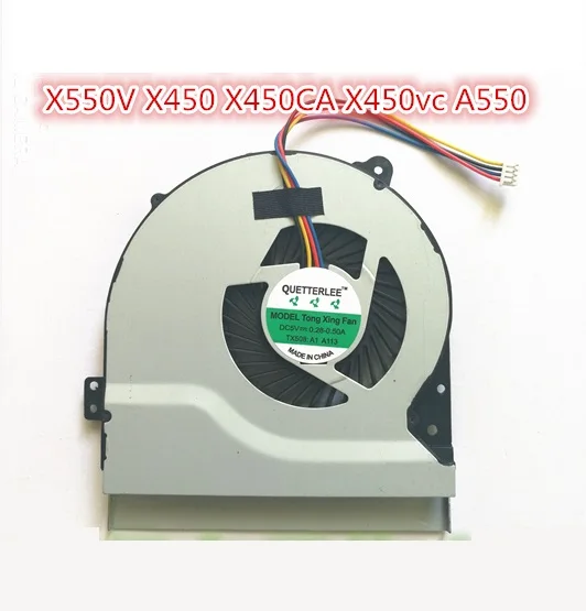 Новый OEM вентилятор SSEA для процессора ASUS F450C F450L F550C F550L X550V A550 X450 X450CA X450vc K550VC X550C