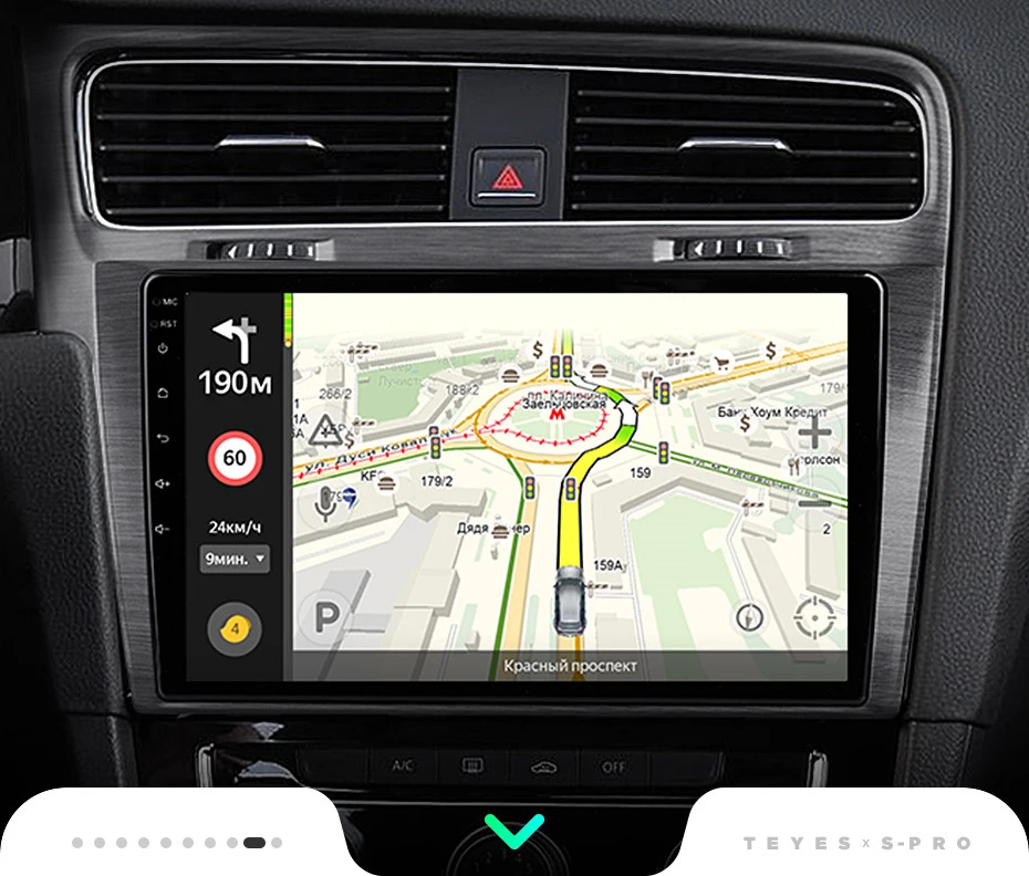TEYES SPRO Штатная магнитола для Фольксваген Гольф 7 Volkswagen Golf 7 MK7 Android 8.1, до 8-ЯДЕР, до 4+ 64ГБ 32EQ+ DSP 2DIN автомагнитола 2 DIN DVD GPS мультимедиа автомобиля головное