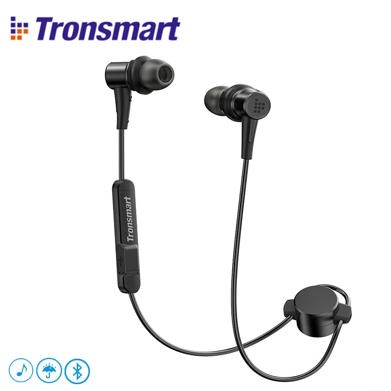 Tronsmart Encore Flair IP56 водонепроницаемые наушники с Bluetooth 4 1 и микрофоном для устройств