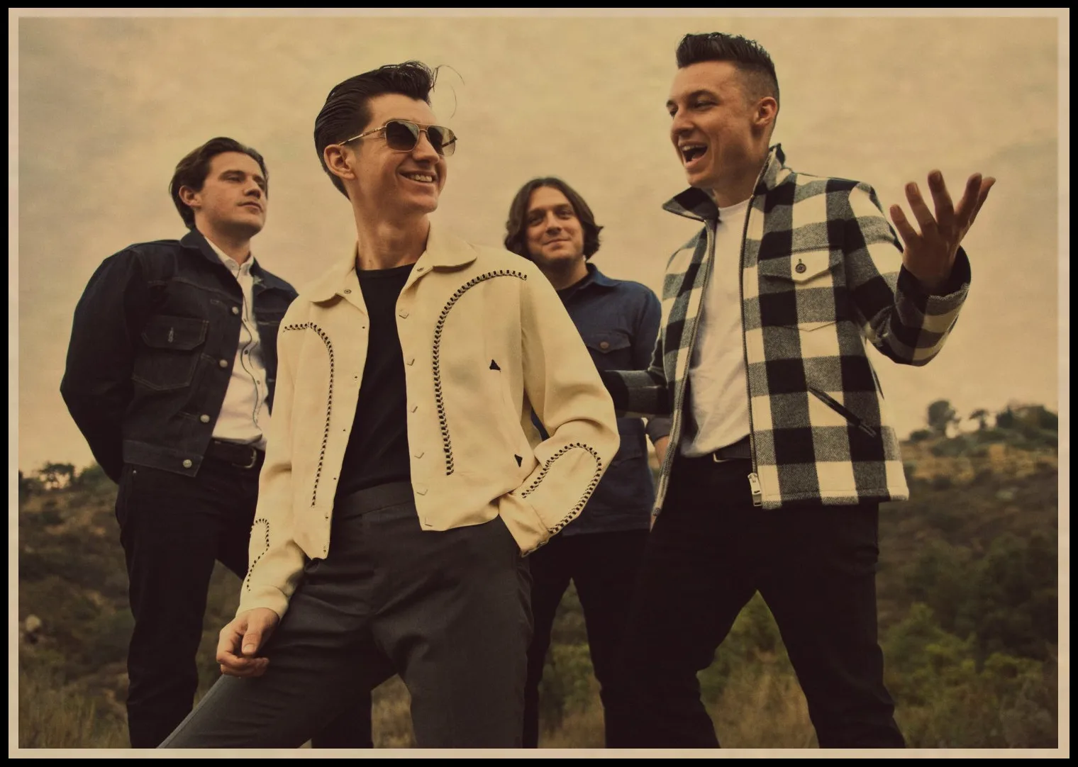 24 Группа Arctic Monkeys Music Class/rockers Arctic Monkeys ретро крафт-бумага плакат настенный домашний бар плакаты домашний Декор подарок 01 - Цвет: 24