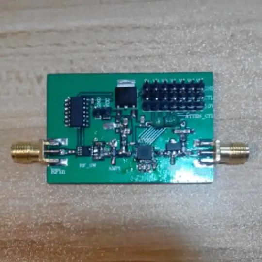 

RF Programmable Amplifier 0.1-1000MHz, Gain 52dB