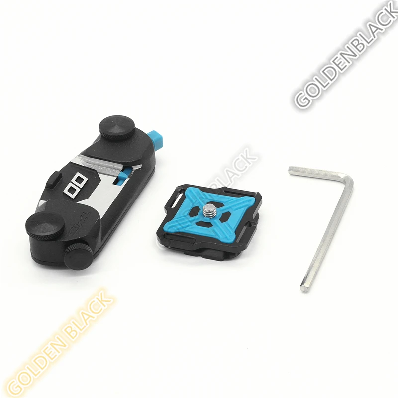 Универсальный Алюминиевый Пояс Hero5 Штатив Клип Адаптер для GoPro 4 4S 3 + 2 1 xiaomi yi sj4000 dslr