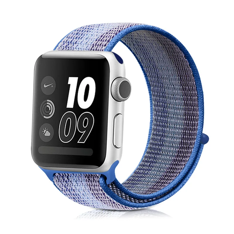 Konaforen тканый нейлоновый спортивный ремешок Спортивная петля для Apple Watch Sport Edition 38