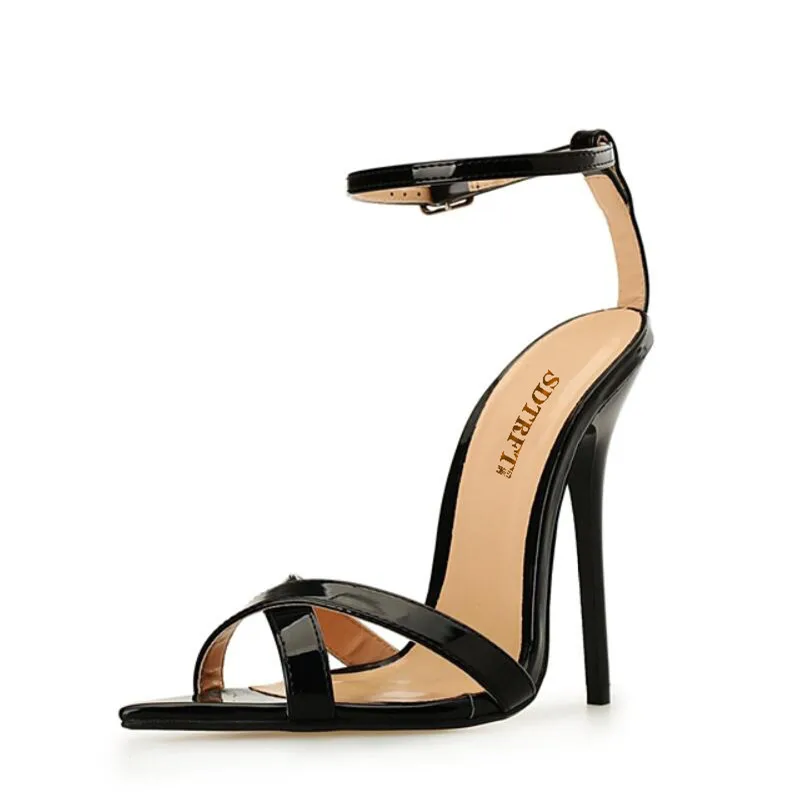 Женские босоножки SDTRFT на шнуровке свадебные туфли-лодочки шпильке 14 см обувь для