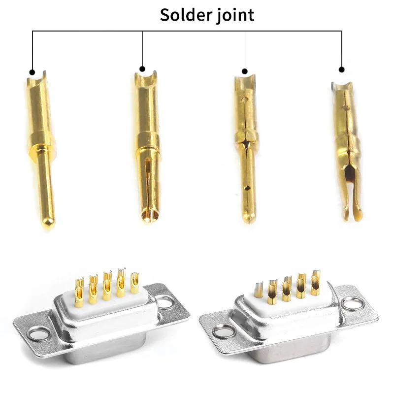 DB9 ABS зеленая пластиковая оболочка Женская головка Мужская фоторазъем сварочная