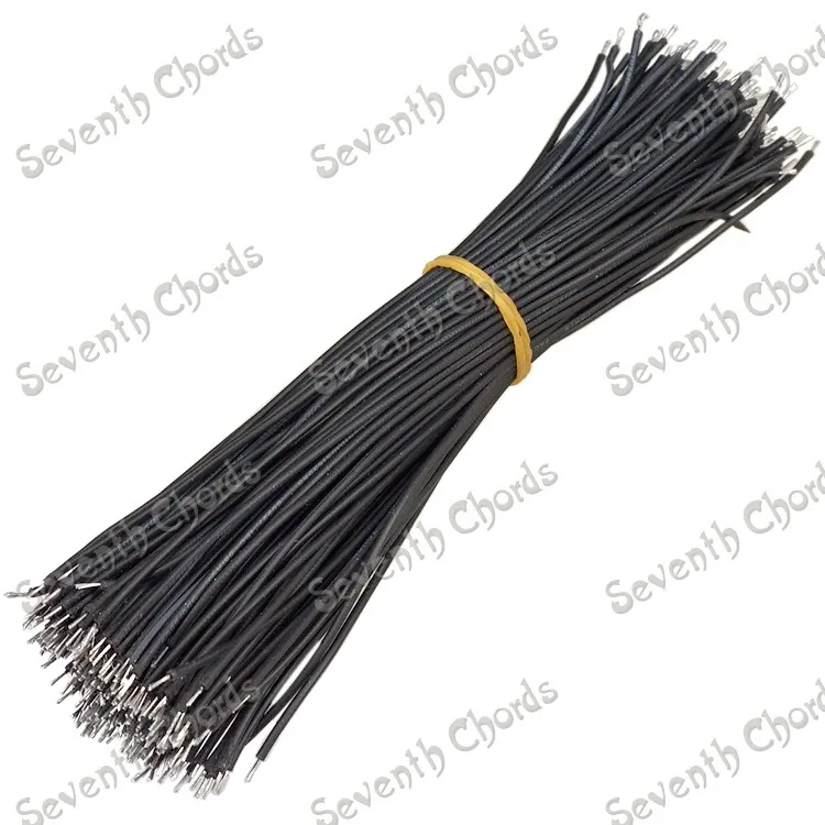 20 шт. 19 см 22AWG медный Электрический гитарный бас-пикап проводной свинцовый кабель