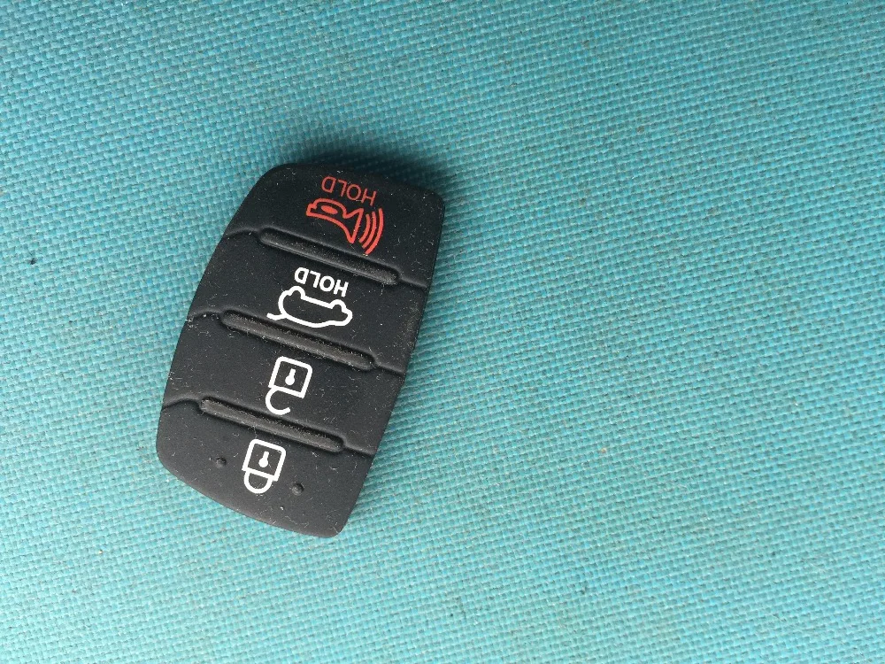 100 шт./лот авто запчасти Сменный Чехол Автомобильный ключ резиновая накладка для