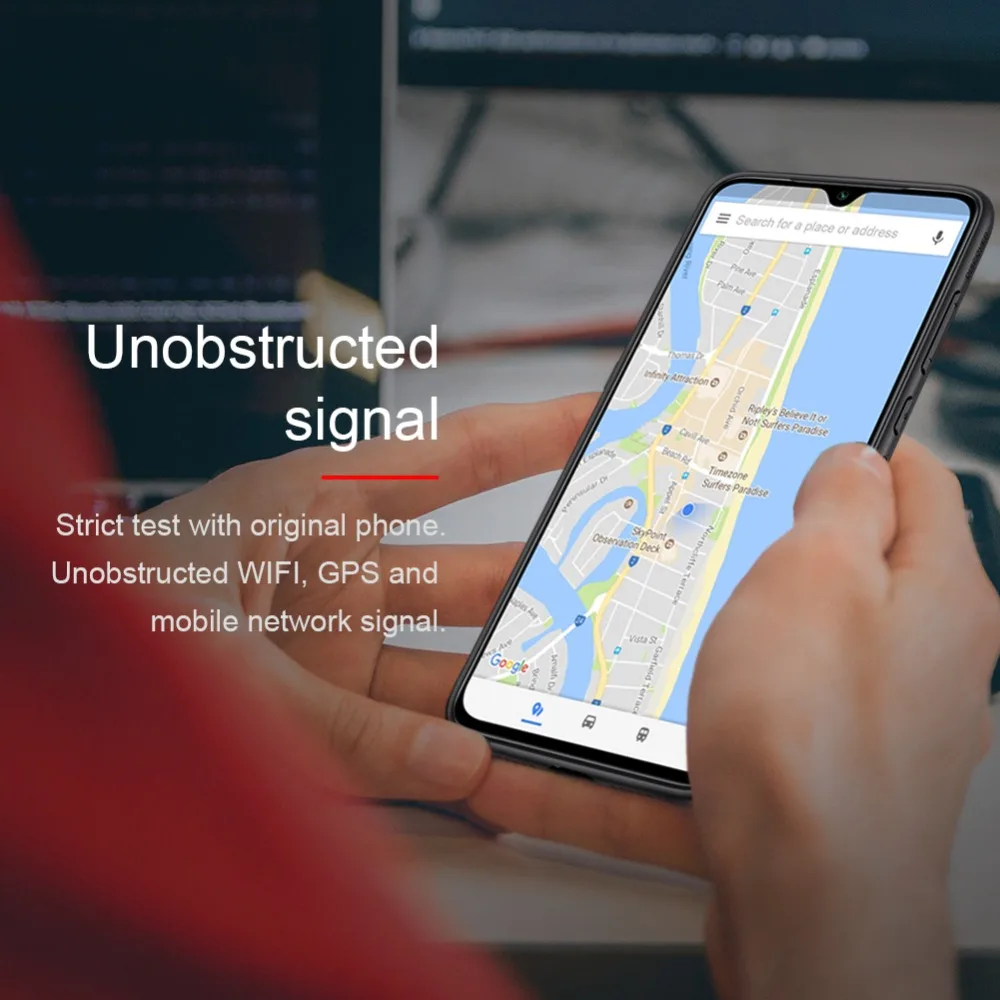 Чехол для Xiaomi Mi 9 Nillkin с роскошной текстурой деловая тонкая жесткая задняя крышка