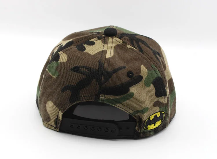 Супермен Бэтмен дети мультфильм девочки Мальчики Хлопок Snapback летняя кепка