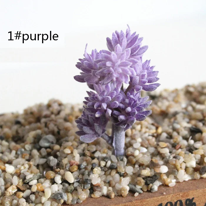 Праздничные товары искусственное суккулентное растение цветок Снег трава