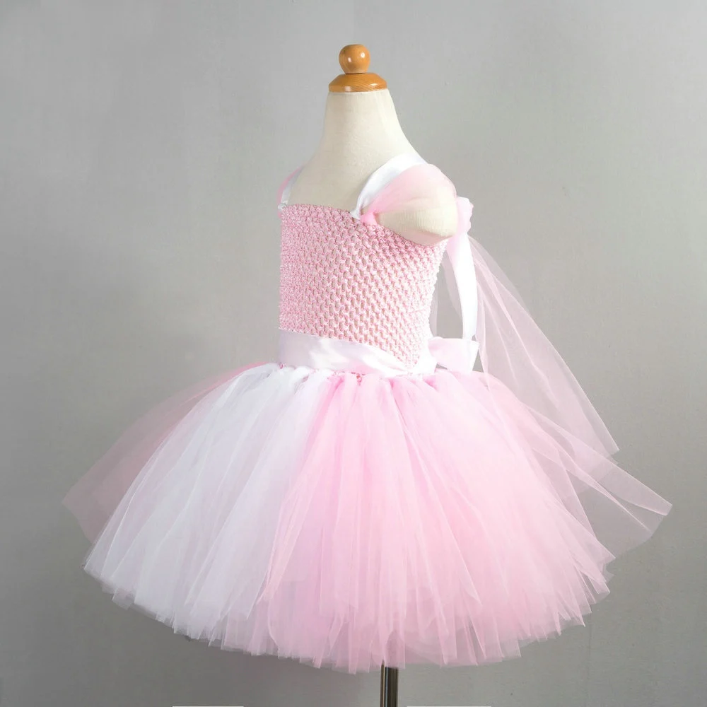 Платье-пачка для девочки без рукавов на свадьбу или день рождения | Детская