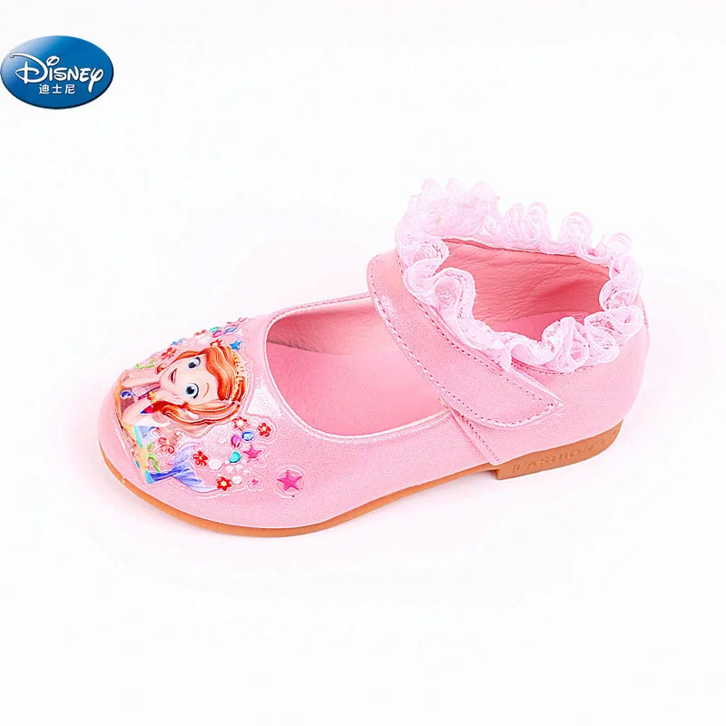 Sophia Princes Casual Shoes  girls 2018 spring new style Sofia the First princess soft cartoon  shoes Europe size 26-30