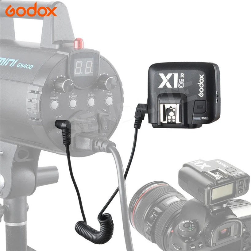 Godox x1r приемник 2.4 г Беспроводной удаленного flash Спуск затвора объектива для GODOX x1t