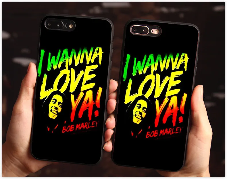 Боб Марли Лев раста Лев регги силиконовый чехол для телефона для iPhone X XS XR XSMAX 6 7 8 Plus 11pro для samsung Galaxy s7 s8 s9 plus - Цвет: 15564