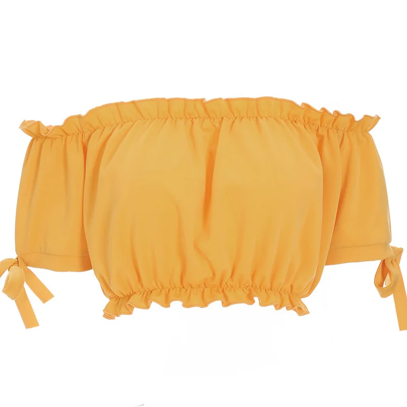 Сексуальное женское платье с открытыми плечами и кружевными рукавами в виде